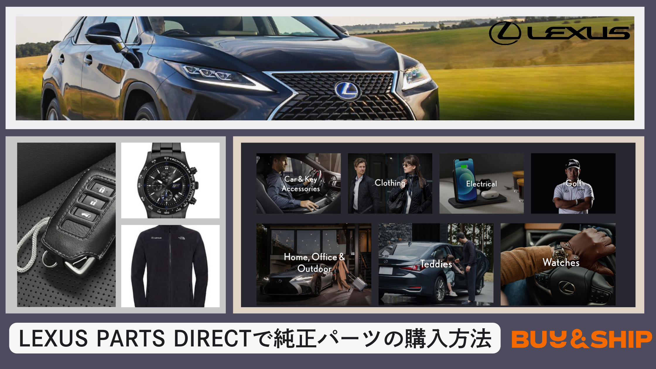 🎉すべて保証品！！LEXUS PARTS DIRECTで手に入れる純正Lexusパーツ-SALE特価を見逃すな🔥🔥 | Buy&Ship  国際転送サービス