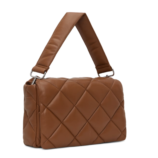 STAUD-Brown Mini Wanda II Bag