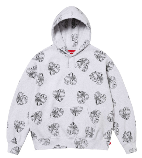 Supreme Love Cash Hooded Sweatshirt