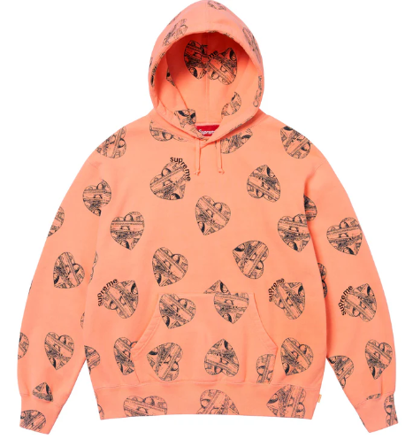 Supreme Love Cash Hooded Sweatshirt