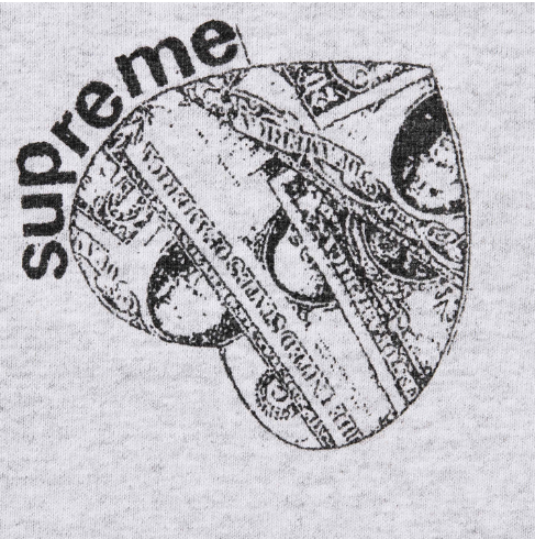 Supreme Love Cash Hooded Sweatshirt