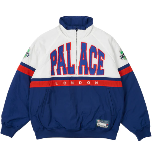 PALACE BREAKOUT HALF ZIP BOMBER