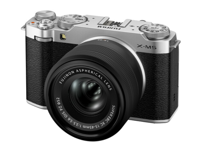 FUJIFILM X-M5 Mirrorless Camera with XC 15-45mm f/3.5-5.6 Lens